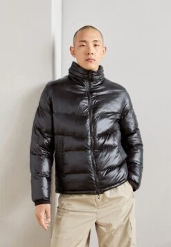 Antony Morato Coat Regular Fit In Shining With Eco Sorona Aura - Winterjas - Black