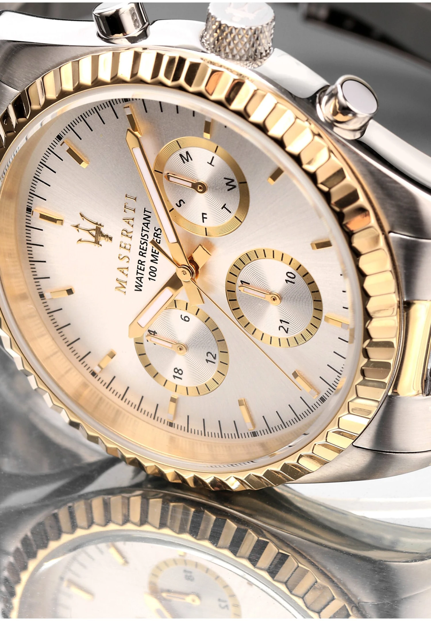 Maserati Horloge - Edelstahl 8 Maserati Horloge - Edelstahl - Afbeelding 6