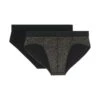 Hom 2Er Pack Gauthier - Slip - Schwarz/Weiß -Algemene Winkel Voor Herenmode 6399581277624ed2a3f290bc1719888a