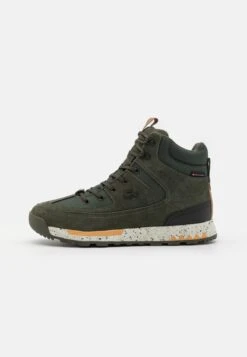 Lacoste Urban Breaker- Sneakers Hoog - Dark Green/Off-White
