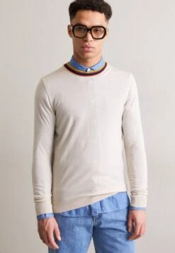PAUL SMITH Sweater Crew Neck - Trui - Beige -Algemene Winkel Voor Herenmode 648bfe5b63074ddb963726f98c9083f8
