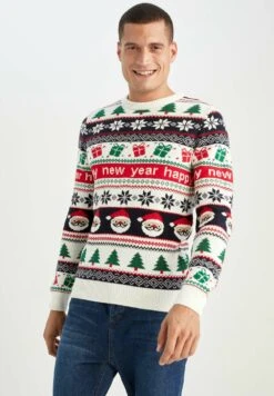 DeFacto Regular Fit - Trui - Beige