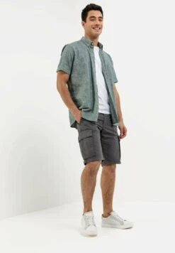 Camel Active Shorts - Shadow Grey Minimal -Algemene Winkel Voor Herenmode 6581e7619369447db32a922c964ea4d2