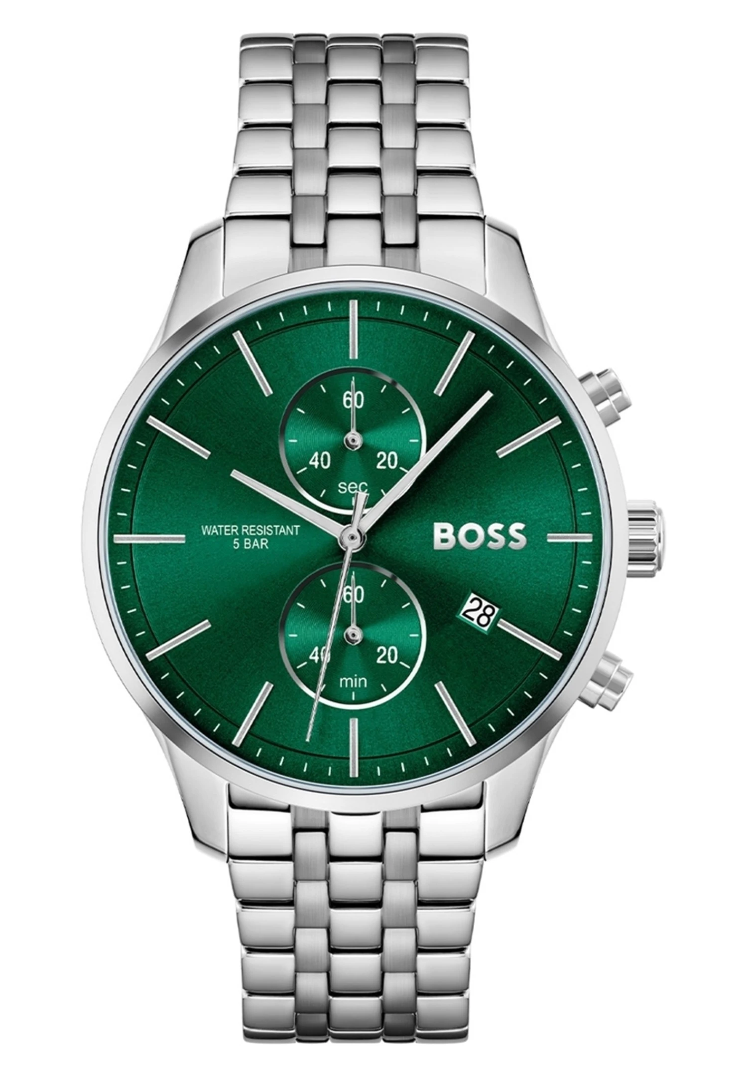 Hugo Hb1513975 - Chronograaf - Silber Farbend 3 Hugo Hb1513975 - Chronograaf - Silber Farbend