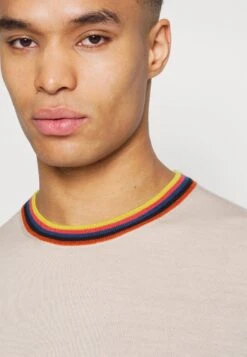 PAUL SMITH Sweater Crew Neck - Trui - Beige -Algemene Winkel Voor Herenmode 66868bdcab7a477cba2564eff892c53b