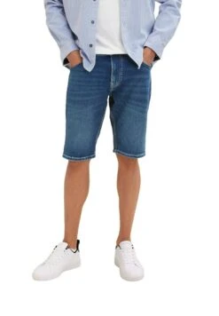 Tom Tailor Josh - Jeansshort - Tinted Blue Denim -Algemene Winkel Voor Herenmode 675ca5cd00df45d782d8689b4cf60de7