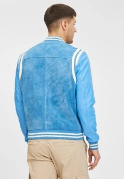 Goosecraft Gc Melrose - Leren Jas - Blaugrau -Algemene Winkel Voor Herenmode 691d88f116604e519653b9dc80ff0825