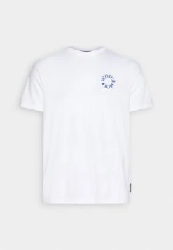 Scotch & Soda Short Sleeve Logo Tee - T-Shirt Basic - White