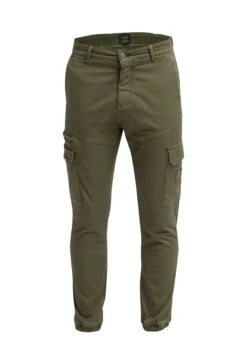 Mit Elastischem Saum - Cargobroek - Grün -Algemene Winkel Voor Herenmode 6a06882e462444d699c957db1cd9d89f