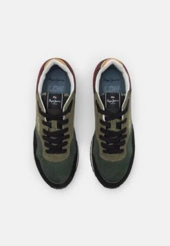 Pepe Jeans London Forest- Sneakers Laag - Khaki Green -Algemene Winkel Voor Herenmode 6ea68be94378459c9ed7e080c4c10711