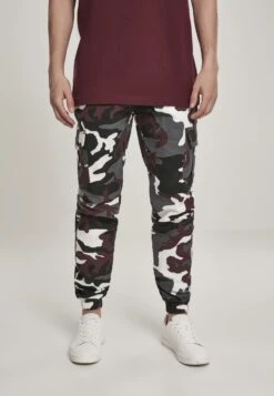 URBAN CLASSICS Cargobroek - Snow Camo