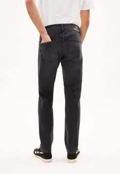 Armedangels Iaan Comfort- Straight Leg Jeans - Wavy Black -Algemene Winkel Voor Herenmode 7591cb38ae1d4e6c83f31f323e87502b