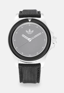 Adidas Originals Expression One Unisex - Horloge - Black/Silver-Coloured