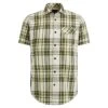 PME Legend Kurzarm - Overhemd - Olive -Algemene Winkel Voor Herenmode 77f15439531242aa9c83e43695572e89