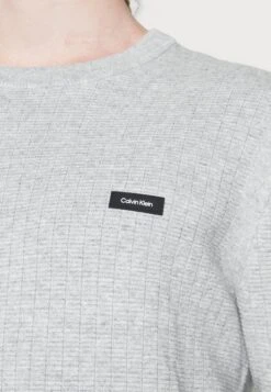Calvin Klein Structure - Trui - Mid Grey Heather -Algemene Winkel Voor Herenmode 7f567d1fb9d14b909266fb9c4540b785