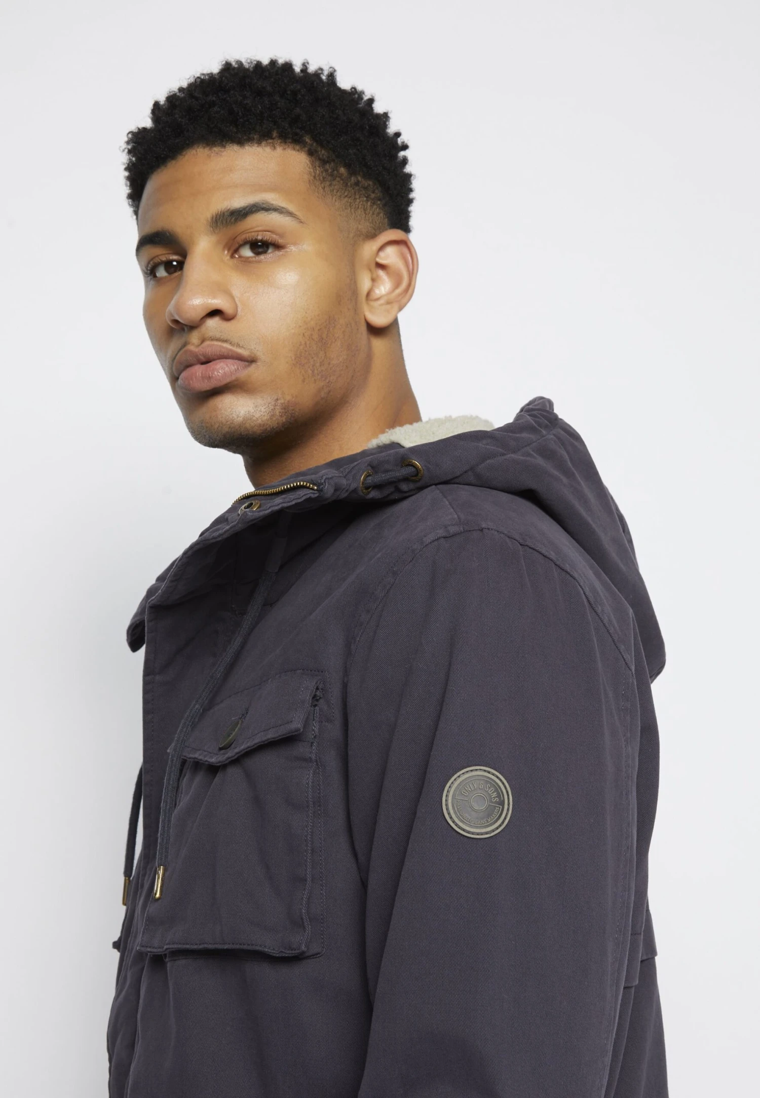 Only & Sons Onsfulton Life - Parka - Dark Navy 6 Only & Sons Onsfulton Life - Parka - Dark Navy - Afbeelding 4