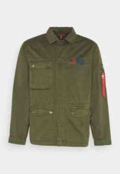 Alpha Industries Field Jacket - Lichte Jas - Khaki -Algemene Winkel Voor Herenmode 81ae3af38840466eaecbedd9bac2589a