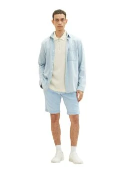 Tom Tailor Josh- Jeansshort - Clean Light Stone Blue Denim -Algemene Winkel Voor Herenmode 81c8ad25a7914b658abbc3fc3de3bbbd