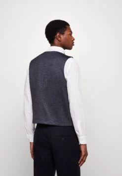 Lindbergh Houndtooth Waistcoat - Bodywarmer - Navy -Algemene Winkel Voor Herenmode 8247e32ff6264e99aa2596ed604f35f5