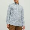 JACK&JONES Premium Print - Overhemd - Blue Mirage -Algemene Winkel Voor Herenmode 8343cf8c0a9b46e49e86dabd206b5be1