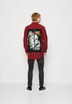 BRAVE SOUL Walker - Overhemd - Red/Black -Algemene Winkel Voor Herenmode 84b693999b4e47e5ae60594a63f5b22c