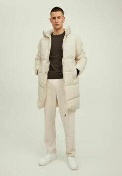 Jack & Jones Lange- Winterjas - Moonbeam -Algemene Winkel Voor Herenmode 8aa5e07875da4a20bf767c944679a208