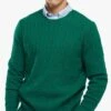 Cable Crewneck - Trui - Dark Emerald Green -Algemene Winkel Voor Herenmode 8adf3ca06785443c8e21a33277e431d6