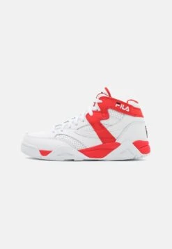 Fila Squad Mid - Sneakers Hoog - White/Red