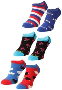3 Pack - Sokken - Blue/Black/Light Pink