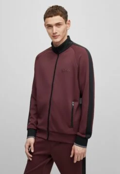 Boss Sommers- Sweater Met Rits - Dark Red One -Algemene Winkel Voor Herenmode 8d9c359fc3844d7994f3e8a7e32cbce7