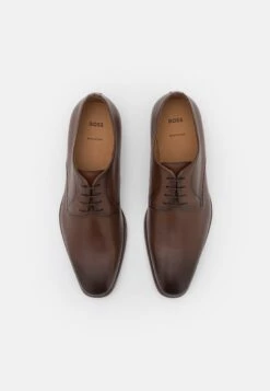 Boss Lisbon - Veterschoenen - Medium Brown -Algemene Winkel Voor Herenmode 8f0678d61a9a4934a3188e97f4f36001