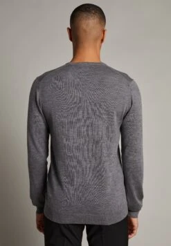 Matinique Margrate- Trui - Grey Melange -Algemene Winkel Voor Herenmode 90b1553c62484e089537b1ba1c220533