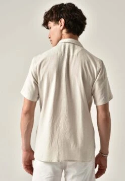 Short Sleeve - Overhemd - Ecru -Algemene Winkel Voor Herenmode 913799998b5c4df392ed1cd5ef917c70