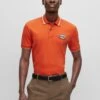 Boss Parlay 194 - Poloshirt - Dark Orange -Algemene Winkel Voor Herenmode 922f957a1d6b420a86adb7f39e4cdfb3