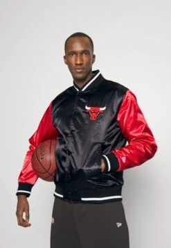 NEW ERA Nba Chicago Bulls Bomber - Fanartikel - Black/Red -Algemene Winkel Voor Herenmode 92a4493ddc5a49eaa7152d9a46d49cf1