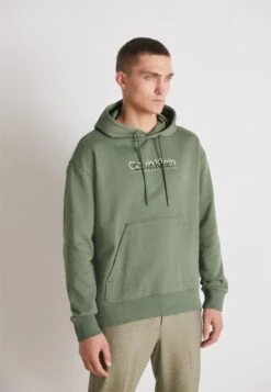 Calvin Klein Hoodie - Thyme -Algemene Winkel Voor Herenmode 952876a8a4664703bc3d26e88e83928d