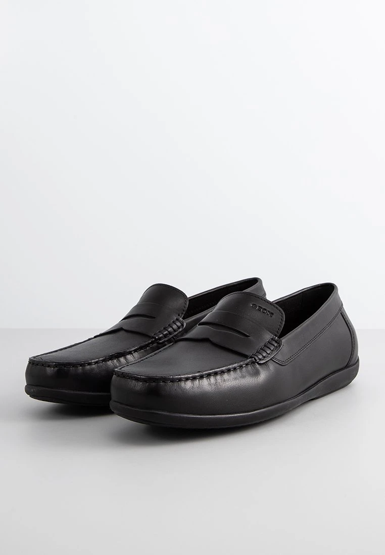 Geox U Ascanio ASmo Lea - Mocassins - Schwarz 4 Geox U Ascanio ASmo Lea - Mocassins - Schwarz - Afbeelding 2