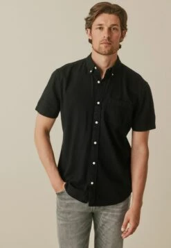 Next Short Sleeve Standard - Overhemd - Black