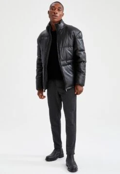 Defacto - Winterjas - Black 9 Defacto - Winterjas - Black -Algemene Winkel Voor Herenmode 9642e6d482bb424d82baae8c7484a6b8