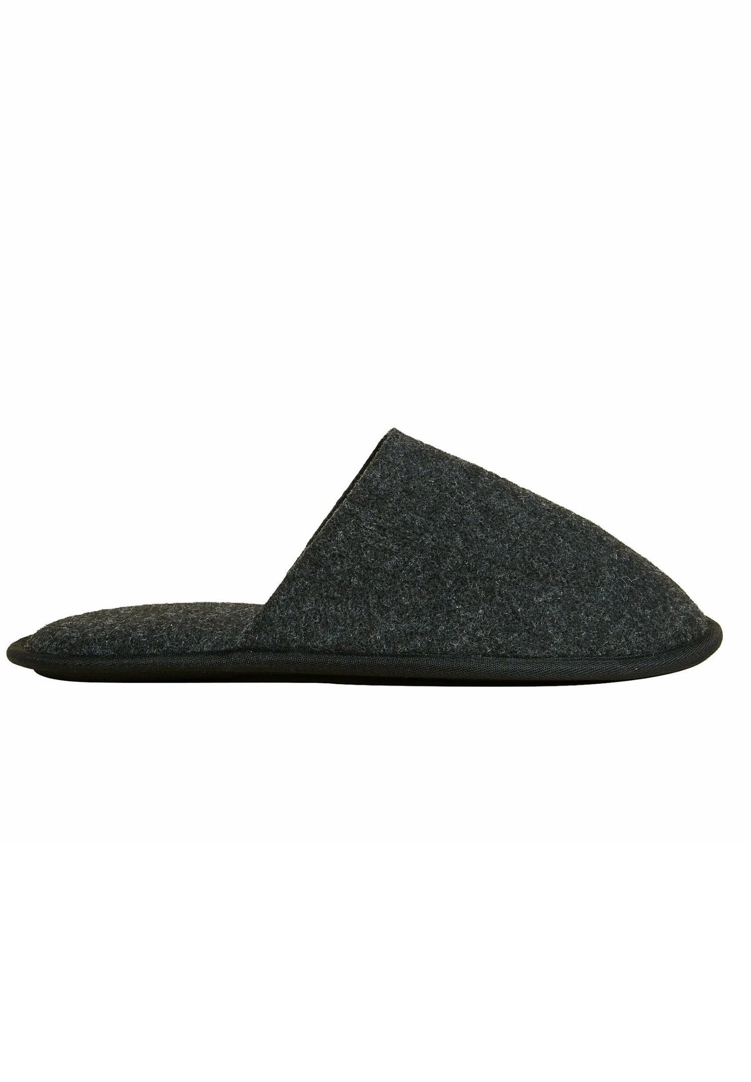 Marks & Spencer Felt Mule - Pantoffels - Charcoal 3 Marks & Spencer Felt Mule - Pantoffels - Charcoal