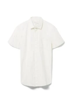 TOM TAILOR Denim Kurzarm Mit Brusttasche  - Overhemd - Wool White -Algemene Winkel Voor Herenmode 9fbfb111b290467896802e352d69a4f2