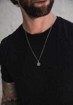 Zodiac Sign Pisces - Ketting - Grau