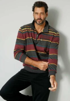 Troyer - Trui - Cognac Dunkelgrün