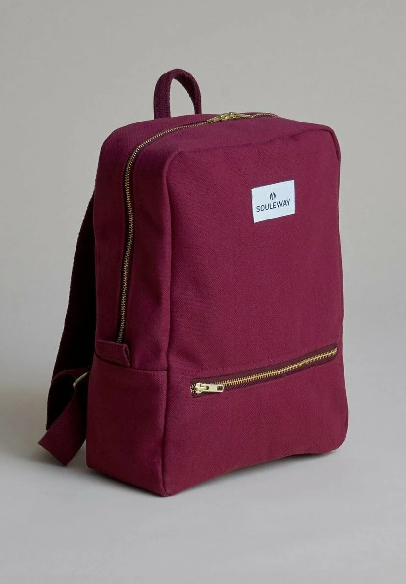 Daypack - Rugzak - Bordeaux Rot 6 Daypack - Rugzak - Bordeaux Rot - Afbeelding 4