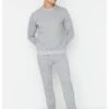 Trendyol Set- Trainingspak - Grey -Algemene Winkel Voor Herenmode a269620e32a14b26873049db49fabb90