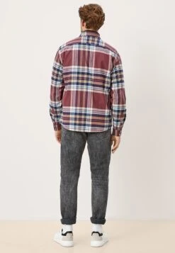 S.Oliver Overhemd - Bordeaux Check -Algemene Winkel Voor Herenmode a274ecfa29c842b1b82ef5bdd18895f2