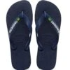 Havaianas Flip Flop Brasil Logo - Teenslippers - Navy Blue