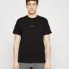 BALR Straight - T-Shirt Print - Jet Black -Algemene Winkel Voor Herenmode aa3e54ab735a4911aeec6a5e8a287ed3
