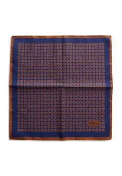 Oscar Jacobson Hanky - Pochet - Estate Blue