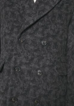 J.Lindeberg Duggie Double Breasted Coat - Mantel - Black Melange -Algemene Winkel Voor Herenmode aaac55a1308e434ca06bc09a95a5c754